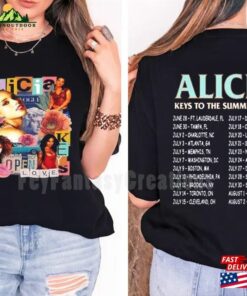 Alicia Keys World Tour 2023 T-Shirt Summer Merch Fan Gift T Sweatshirt Hoodie