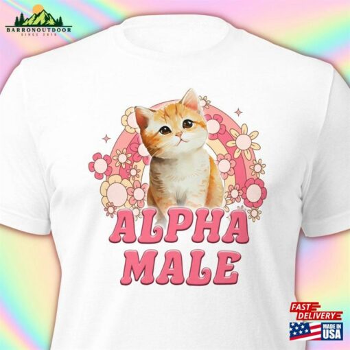 Alpha Male Kitten Rainbow T-Shirt Sarcastic Unisex Shirt Patrick Bateman Sweatshirt Classic