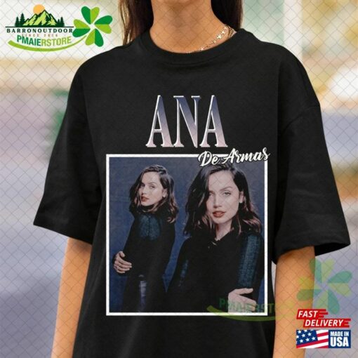 Ana De Armas Vintage Shirt Ghosted Movie 90S Fan Gift Classic T-Shirt