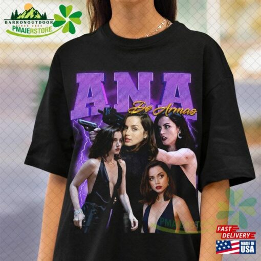 Ana De Armas Vintage Shirt Ghosted Movie 90S Fan Gift Sweatshirt Classic