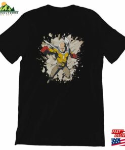 Anime Punch Smash Shirt Unisex Graphic Tee Movie Classic T Shirt 3