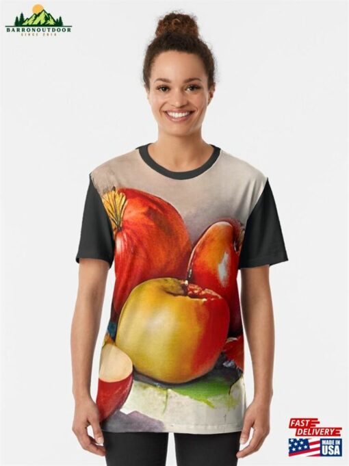 Apples Contemporary Artwork Graphic T-Shirt Classic Hoodie