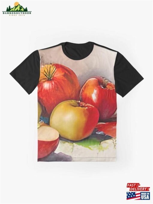 Apples Contemporary Artwork Graphic T-Shirt Classic Hoodie