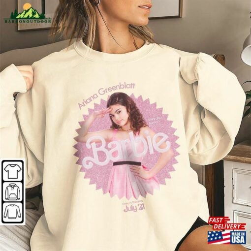 Ariana Greenblatt Movie T-Shirt Barbie Shirt Sweatshirt Unisex