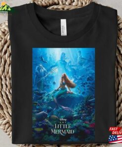 Ariel Live Action Movie Poster Shirt Disney The Little Mermaid 2023 Unisex T-Shirt
