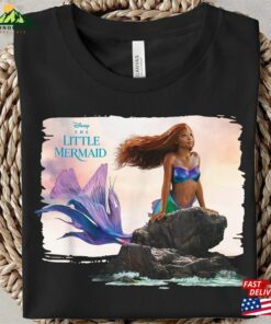 Ariel Live Action Movie Sea Rock Shirt Disney The Little Mermaid 2023 T-Shirt Classic