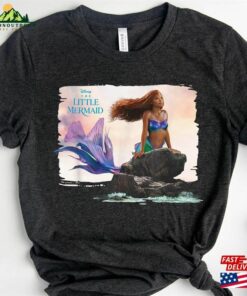 Ariel Live Action Movie Sea Rock Shirt Disney The Little Mermaid 2023 T Shirt Classic 3