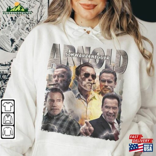 Arnold Schwarzenegger Movie Shirt Luke Brunner Vintage Retro 90S Sweatshirt Classic Unisex