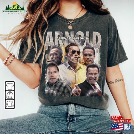 Arnold Schwarzenegger Movie Shirt Luke Brunner Vintage Retro 90S Sweatshirt T-Shirt