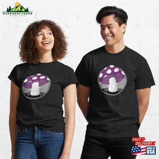 Asexual Pride Mushroom Classic T-Shirt Sweatshirt Unisex