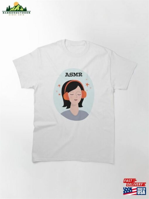 Asmr Headphone Girl Classic T-Shirt Sweatshirt