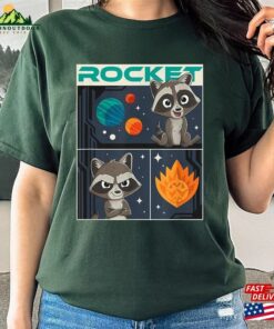 Baby Rocket Panels Shirt Guardians Of The Galaxy Volume 3 Marvel Movie 2023 Sweatshirt Classic 4