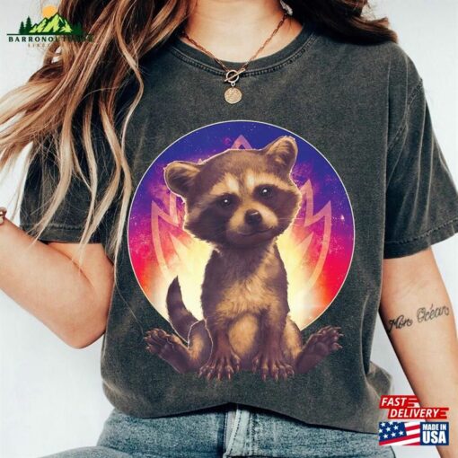 Baby Rocket Raccoon Shirt Guardians Of The Galaxy Volume 3 Marvel Movie 2023 Unisex Sweatshirt