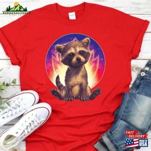 Baby Rocket Raccoon T-Shirt Shirt Marvel Guardians Of The Galaxy Hoodie