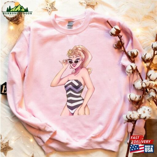 Baby Sweatshirt Barbie Vintage Retro Shirt Margot Robbie T-Shirt