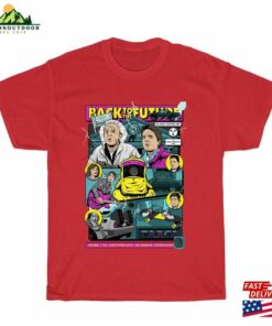 Back To The Future Retro Movie Men’s Red Navy Black T-Shirt Size 5Xl Hoodie