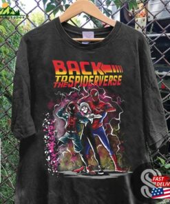 Back To The Spiderverse Spider Man Across Unisex Hoodie