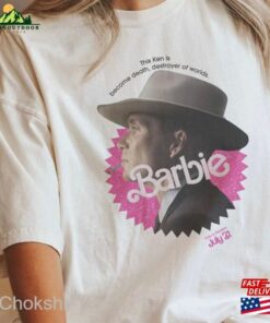 Barb Oppenheimer 2023 Shirt Barbheimer Active Funny Movie Sweatshirt Unisex 3