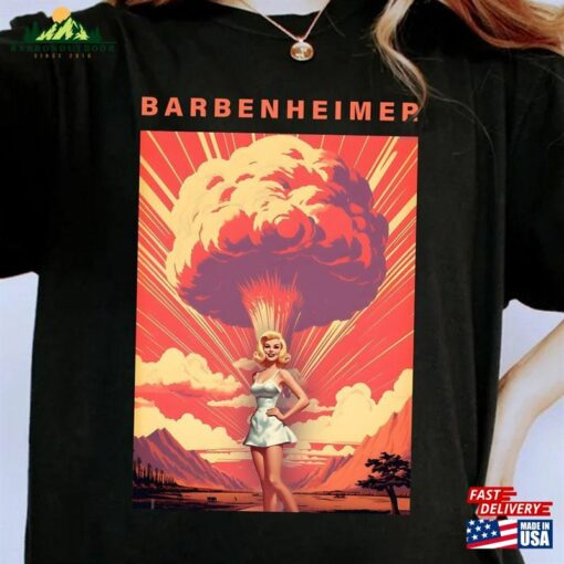 Barbeheimer 2023 T-Shirt Barbie Oppenheimer Movie Shirt Hoodie