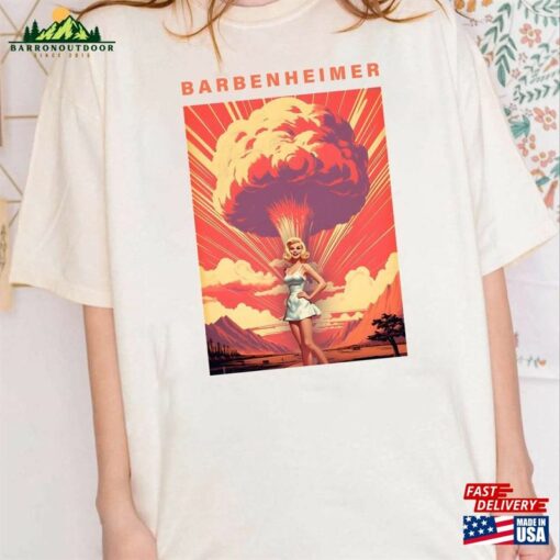 Barbeheimer 2023 T-Shirt Barbie Oppenheimer Movie Shirt Hoodie