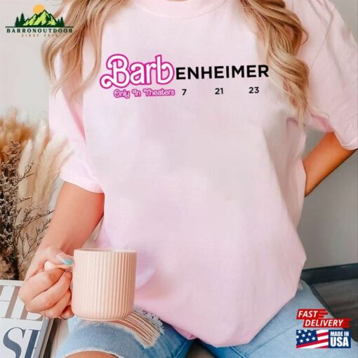 Barbeheimer Sweatshirt Barbie Oppenheimer Movie Shirt Unisex Hoodie