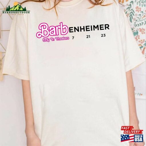 Barbeheimer Sweatshirt Barbie Oppenheimer Movie Shirt Unisex Hoodie