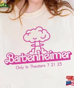 Barbeheimer T-Shirt Barbie Oppenheimer Movie Shirt 2023 Unisex Classic Barbeheimer T-Shirt Barbie Oppenheimer Movie Shirt 2023 Unisex Classic