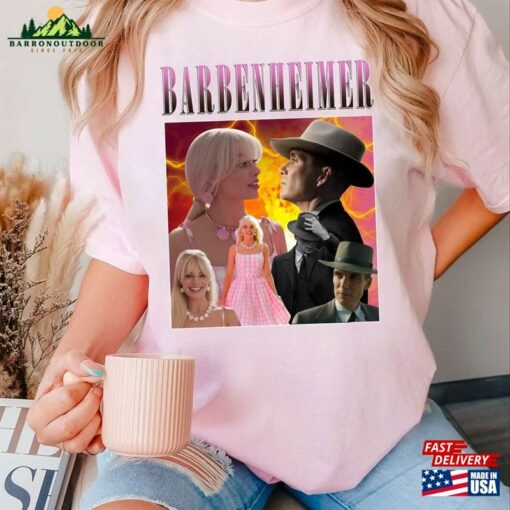 Barbeheimer Vintage T-Shirt Barbie Oppenheimer Movie Shirt Sweatshirt Classic