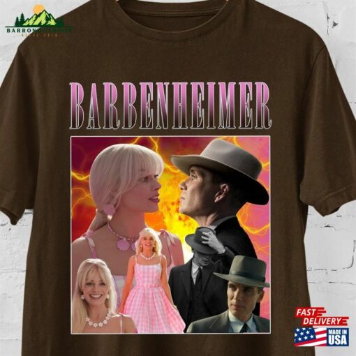 Barbeheimer Vintage T-Shirt Barbie Oppenheimer Movie Shirt Sweatshirt Classic