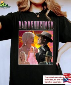 Barbeheimer Vintage T Shirt Barbie Oppenheimer Movie Shirt Sweatshirt Classic 3