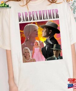 Barbeheimer Vintage T Shirt Barbie Oppenheimer Movie Shirt Sweatshirt Classic 4