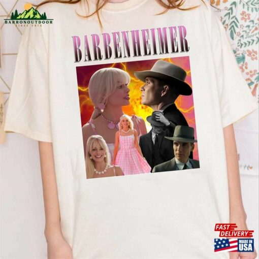 Barbeheimer Vintage T-Shirt Barbie Oppenheimer Movie Shirt Sweatshirt Classic