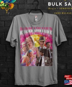 Barbenheimer 2023 Gift T-Shirt For Couple Ryan Gosling Destroyer Of World Tee Cillian Murphy Cool Classic