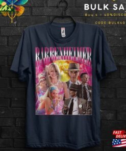 Barbenheimer 2023 Gift T Shirt For Couple Ryan Gosling Destroyer Of World Tee Cillian Murphy Cool Classic 3