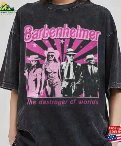 Barbenheimer 2023 T-Shirt The Destroyer Of Word Shirt Oppenheimer Unisex Hoodie Barbenheimer 2023 T-Shirt The Destroyer Of Word Shirt Oppenheimer Unisex Hoodie