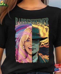 Barbenheimer 2023 Vintage T-Shirt Gift For Women And Man Unisex Barbie Hoodie Sweatshirt 3 Barbenheimer 2023 Vintage T Shirt Gift For Women And Man Unisex Barbie Hoodie Sweatshirt 4