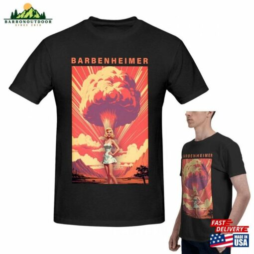 Barbenheimer And Oppenheimer Poster T-Shirt Unique High Sweatshirt