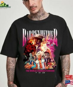 Barbenheimer Barb And Oppenheimer Shirt Movie 2023 Free Shipping T Shirt Sweatshirt 4