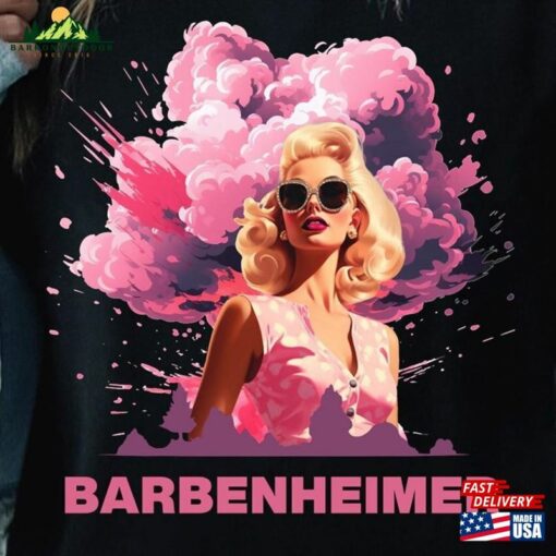 Barbenheimer Barbie 2023 Movie Shirt Vs Oppenheimer Margot Robbie Sweatshirt Classic