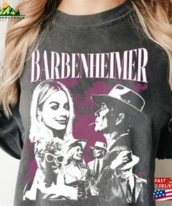 Barbenheimer Barbie And Oppenheimer Comfort Color Tee Movie Shirt 2023 Classic Hoodie