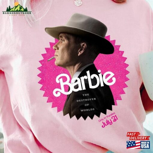 Barbenheimer Barbie And Oppenheimer Shirt Comfort Colors® Unisex Sweatshirt