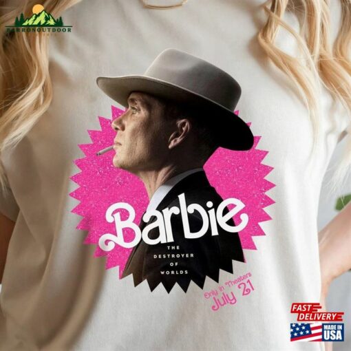 Barbenheimer Barbie And Oppenheimer Shirt Movie Dream House Unisex Hoodie