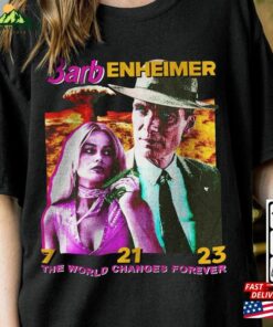 Barbenheimer Barbie And Oppenheimer Shirt Movie The Ultimate Double Feature Classic Unisex Barbenheimer Barbie And Oppenheimer Shirt Movie The Ultimate Double Feature Classic Unisex