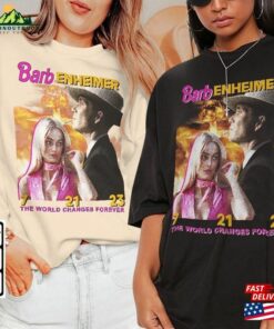 Barbenheimer Barbie And Oppenheimer Shirt Movie The Ultimate Double Feature Sweatshirt Hoodie 3