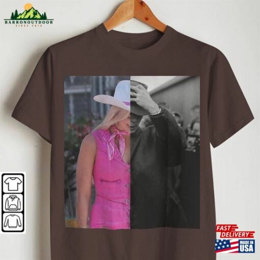 Barbenheimer Barbie And Oppenheimer Shirt Movie The Ultimate Double Feature T-Shirt Unisex