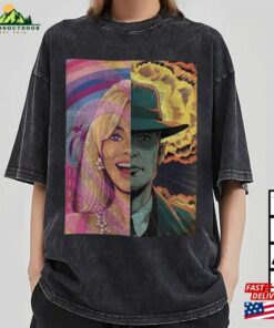 Barbenheimer Barbie And Oppenheimer Shirt Movie V2 The Ultimate Double Feature T Shirt Hoodie 3