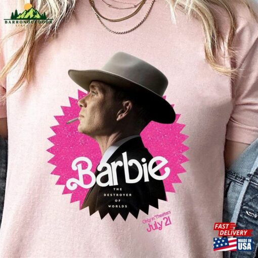 Barbenheimer Barbie And Oppenheimer Shirt Trendy Movie Classic Hoodie