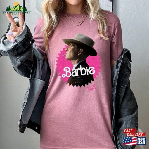 Barbenheimer Barbie And Oppenheimer Shirt Trendy Movie Classic Hoodie