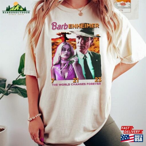 Barbenheimer Barbie And Oppenheimer Shirt Trendy Movie Fan Sweatshirt Classic