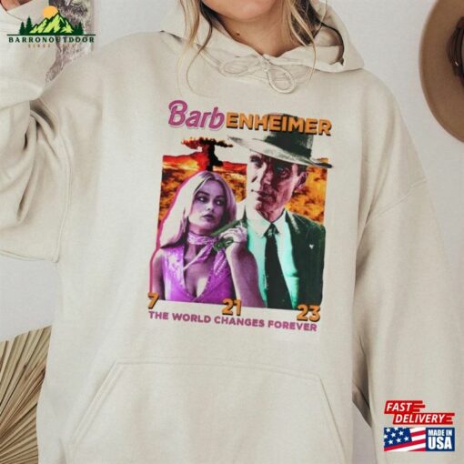 Barbenheimer Barbie And Oppenheimer Shirt Trendy Movie Fan Sweatshirt Classic